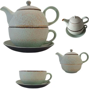 ZAPARZACZ 0.4L FILIŻANKA ŻELIWNA IMBRYK Z SITKIEM DO PARZENIA HERBATY ZIÓŁ - Zaparzacze i kawiarki - miniaturka - grafika 1