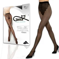 Rajstopy - Gatta rajstopy klasyczne CHIARA 20 den, czarne 3-M - miniaturka - grafika 1