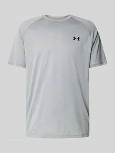 T-shirt z nadrukiem z logo model ‘TECH 2.0’ - Koszulki męskie - miniaturka - grafika 1
