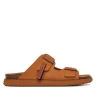 Klapki i japonki damskie - Klapki D.Franklin DFSH407001 Brązowy - miniaturka - grafika 1