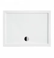 Brodziki prysznicowe - Besco BAA-10814-P ALPINA SLIMLINE brodzik prostok$493tny 100 x 80 zintegrowany - miniaturka - grafika 1