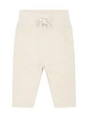 Spodenki dla niemowląt - Steiff Spodnie dresowe w kolorze kremowym - miniaturka - grafika 1