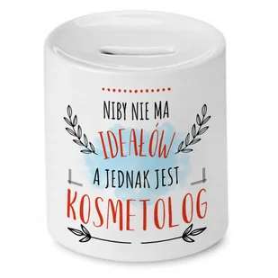 Skarbonka Dla Kosmetologa na Urodziny na Prezent z Nadrukiem ze Zdjęciem + Opakowanie na prezent (wzór 01) - Skarbonki Skarbonka Dla Kosmetologa na Urodziny na Prezent z Nadrukiem ze Zdjęciem + Opakowanie na prezent (wzór 01) - Skarbonki - miniaturka - grafika 1