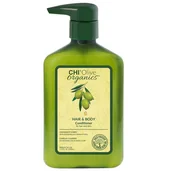Odżywki do włosów - Farouk CHI Olive Organics Hair and Body Conditioner odżywka do włosów i ciała 340ml 13604 - miniaturka - grafika 1