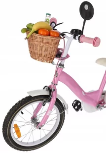 Mini Kosz Koszyk Wiklinowy Na Rower Kierownicę - Koszyki rowerowe - miniaturka - grafika 1