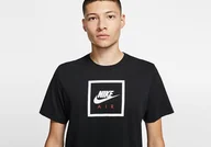 Koszulki męskie - Nike Sportswear Air Tee Black - miniaturka - grafika 1