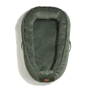 La Millou Kokon Best Nest Velvet Pure KHAKI - Łóżeczka i kojce - miniaturka - grafika 1