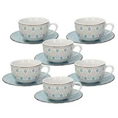 Filiżanki - TOGNANA Zestaw filiżanek TOGNANA Casablanca 270 ml 12 elementów) - miniaturka - grafika 1