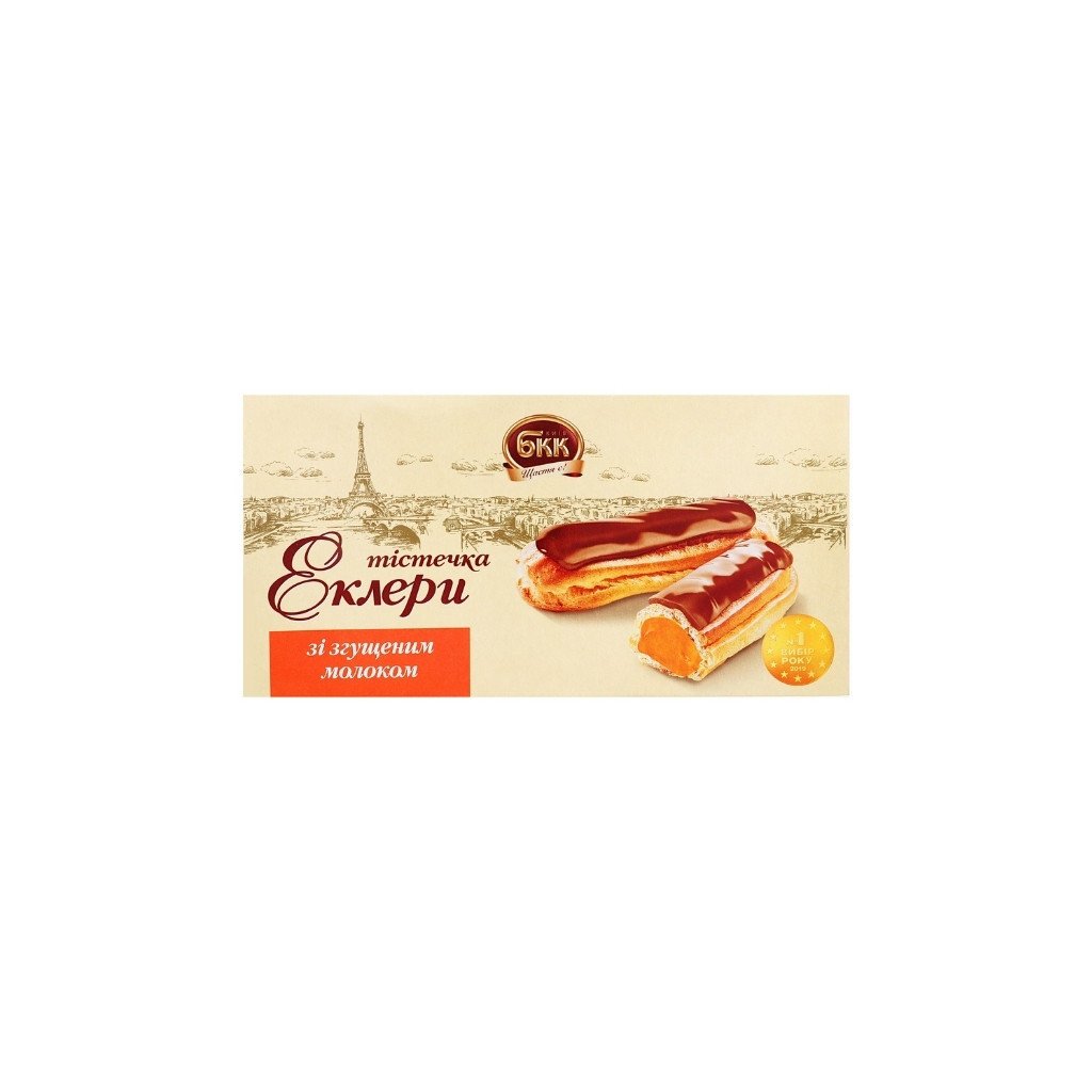 Eklery z mlekiem zagęszczonym 