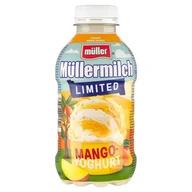 Mleko - Müller Müllermilch Napój mleczny o smaku mango-jogurt 400 g - miniaturka - grafika 1