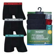 Majtki męskie - Męskie bokserki z włókien bambusowych na upały zestaw 3 szt. rozmiar XL antybakteryjne - miniaturka - grafika 1