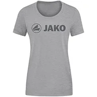Koszulki i topy damskie - JAKO Promo T-Shirt damski jasnoszary melanż 36 - miniaturka - grafika 1