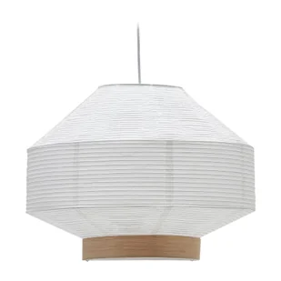 Biały abażur ø 55 cm Hila – Kave Home - Oprawy, klosze i abażury - miniaturka - grafika 1