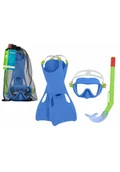 Sport i wypoczynek - Zestaw do nurkowania niebieski - miniaturka - grafika 1