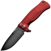 Noże - Nóż składany LionSteel SR11A Red Aluminium, Black Sleipner by Molletta (SR11A RB) - miniaturka - grafika 1