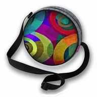 Torebki damskie - Mała Torba Filcowa Listonoszka Twist Orbit - miniaturka - grafika 1