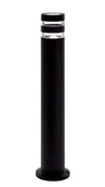 Lampy ogrodowe - Czarna nowoczesna lampa słupek ogrodowy - 3X A457 E6-Z60 - miniaturka - grafika 1