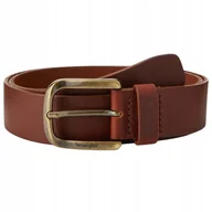 Paski - Wrangler FULL GRAIN BELT Cognac PASEK SKÓRZANY BRĄZOWY SKÓRA Rozm. 105 cm - miniaturka - grafika 1