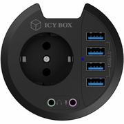 Huby USB - Icy Box Hub IB-HUB1430 | Bezpłatny transport | Raty - miniaturka - grafika 1