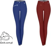 Bryczesy - Waldhausen Bryczesy młodzieżowe z lejem silikonowym ELT Micro Sport Pro - miniaturka - grafika 1