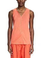 Koszulki i topy damskie - ESPRIT Collection koszulka damska 042eo1k316, 870/Coral Orange, M - miniaturka - grafika 1