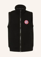 Kamizelki męskie - Canada Goose Kamizelka Polarowa Mersey schwarz - CANADA GOOSE - miniaturka - grafika 1