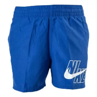 Kąpielówki dla chłopców - Nike chłopięce 4 Volley Short szorty do pływania, niebieski królewski, rozmiar M - grafika 1