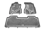 Dywaniki samochodowe - REZAW Plast Dywaniki samochodowe gumowe PLAST: Honda CRV 2002-2007 200912 - miniaturka - grafika 1