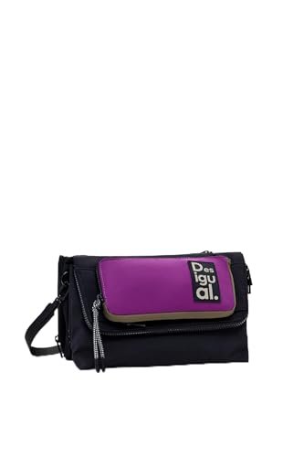 Desigual Damski tył_MODULARIS BLUE25 VEN, czarny/biały, 0, czarny/biały, 0