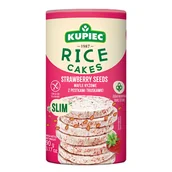 Pieczywo chrupkie - Wafle ryżowe z suszonymi pestkami truskawki 90g - miniaturka - grafika 1