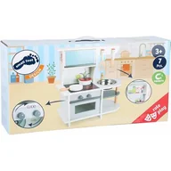 Zabawki AGD - Small Foot small foot 11159 Kinderküche "Grazil" mit Backofen, Pfanne, Kochtopf, Küchenhelfern und Waschbecken, ab 3 Jahren - miniaturka - grafika 1