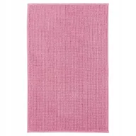 Dywaniki łazienkowe - IKEA TOFTBO Dywanik łazienkowy Mikrofibra 50x80cm różowy - miniaturka - grafika 1