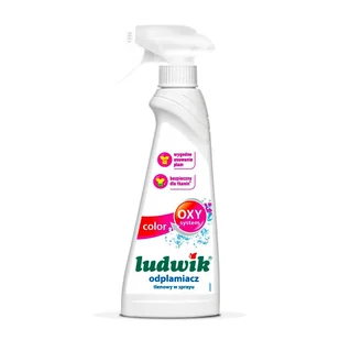LUDWIK odplamiacz tlenowy OXY SODA kolor spray 250 ml - Środki do prania - miniaturka - grafika 1