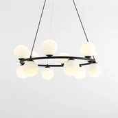 Lampy sufitowe - Aldex Krone lampa wisząca czarna kule 1085R1 1085R1 - miniaturka - grafika 1