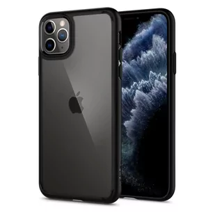 Spigen Etui Ultra Hybrid do Apple iPhone 11 Pro Czarny Matowy - Etui i futerały do telefonów - miniaturka - grafika 2