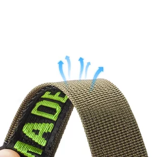 Dux Ducis Strap (Outdoor  Version) pasek Apple Watch Ultra, SE, 8, 7, 6, 5, 4, 3, 2, 1 (49, 45, 44, 42  mm) nylonowa opaska bransoleta czarno-zielony - Akcesoria do smartwatchy - miniaturka - grafika 4