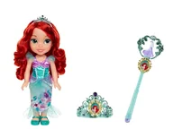 Lalki dla dziewczynek - Duża lalka Disney princess Arielka ARIEL z akcesoriami diadem tiara różdżka - miniaturka - grafika 1