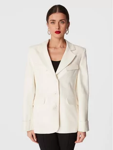 MVP Wardrobe Żakiet Liberty MVPI2GI067.0PN0034 Beżowy Regular Fit - Marynarki i żakiety damskie - miniaturka - grafika 1