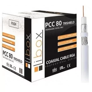 Libox Kabel koncentryczny PCC 80 trishield 300m - Kable - miniaturka - grafika 2