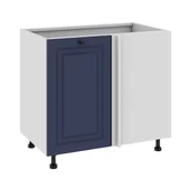Meble kuchenne - Matera Szafka Dolna Narożna Dnw-105 Granatowy Mat - miniaturka - grafika 1
