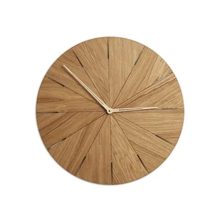 Duży zegar ścienny z drewna średnica 40-50 cm - Zegary - miniaturka - grafika 1
