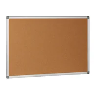 Tablice i flipcharty - Tablica korkowa w ramie aluminiowej, 1200 x 900 mm - miniaturka - grafika 1