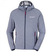 Kurtki męskie - Columbia Heather Canyon dla panów Softshell kurtka, Collegiate granatowy (marynarski) Heather, standardowy rozmiar, czarny, m WM1207 - miniaturka - grafika 1