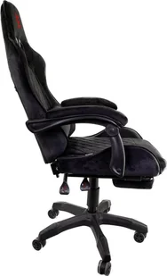 Fotel obrotowy gamingowy HERO POKER PRO BLACK ALCANTARA - Fotele gamingowe - miniaturka - grafika 2