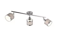 Lampy sufitowe - Lampa sufitowa regulowana Arosa 3-punktowa srebrna 812100306 Trio - miniaturka - grafika 1