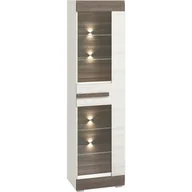 Witryny - Witryna 02 Blanco ML Meble Sosna Śnieżna, New Grey - miniaturka - grafika 1