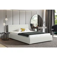 Łóżka - Łóżko tapicerowane 200x200 44 kolory N7-S18 - miniaturka - grafika 1