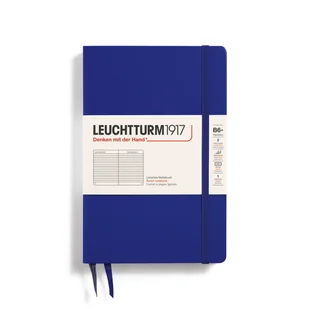 Notatnik Leuchtturm1917 Paperback B6+, Twarda Oprawa, Linie, Ink - Notesy i bloczki - miniaturka - grafika 1