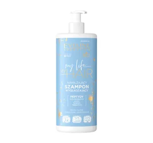 Eveline Cosmetics Cosmetics - My Life My Hair - Nawilżająco-wygładzający szampon do włosów suchych i zniszczonych - 500 ml - Szampony do włosów - miniaturka - grafika 1