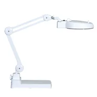 Lampy stojące - B2B Partner Lampa LED stołowa z lupą powiększającą na podstawie 449015 - miniaturka - grafika 1